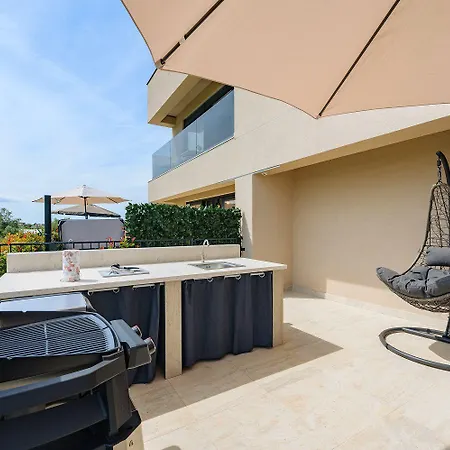 Mediterranes Und Modernes Mit Jacuzzi, Waschmaschine, Grill * 우마그